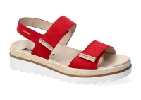 chaussure mephisto sandales dominica rouge